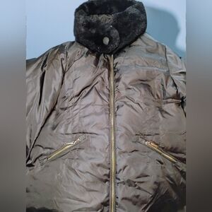 Sam Edelman Black Down Puffer Jacket